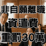 🟦A25013 非自願離職雇主一定要給資遣費，資遣費計算錯誤恐引發勞資糾紛非自願離職資遣費計算 4