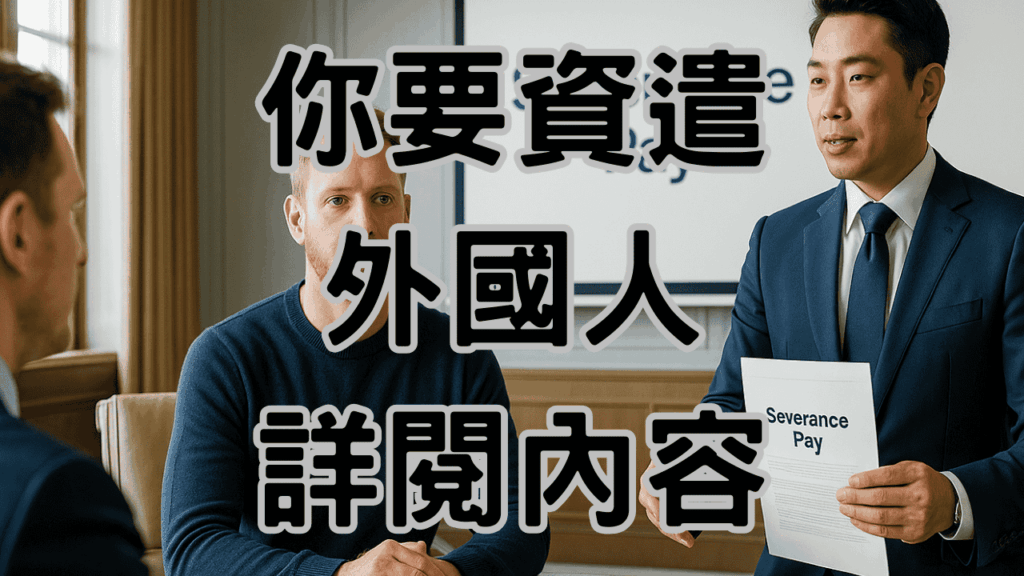 H028資遣費英文不是Fire Money這篇文章將教你如何用英文寫好一篇資遣外國人通知H028