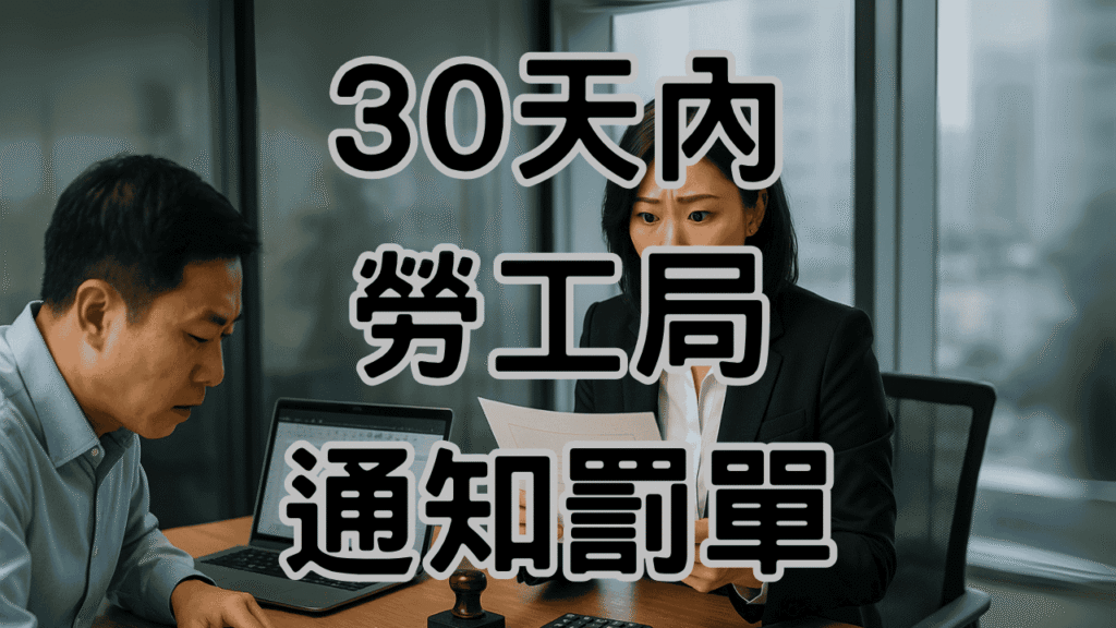 資遣費試算 excel算完就安全？這4個錯誤讓你30天內收到勞工局通知 H039