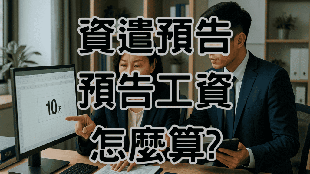 資遣預告工資怎麼算？企業主必懂的合法給付計算方式-H074 (1)