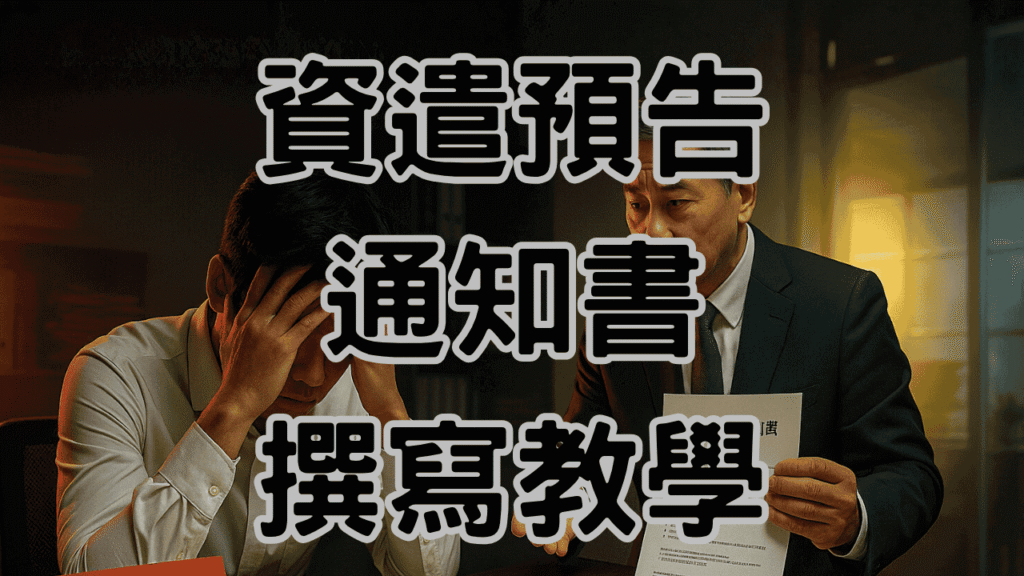 資遣預告通知書怎麼寫才合法？1個流程1個清單3個注意事項-H067 (1)