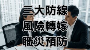 老闆都買錯職災保險？讀完董峰豪撰寫的碩士論文，我發現了救命的「三道防線」-K025