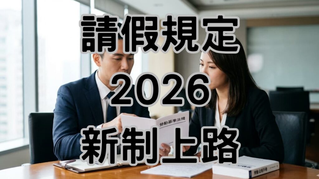 2026請假新制讓老闆怕了！病假請10天不能扣你錢，全勤獎金再扣就是違法-H142