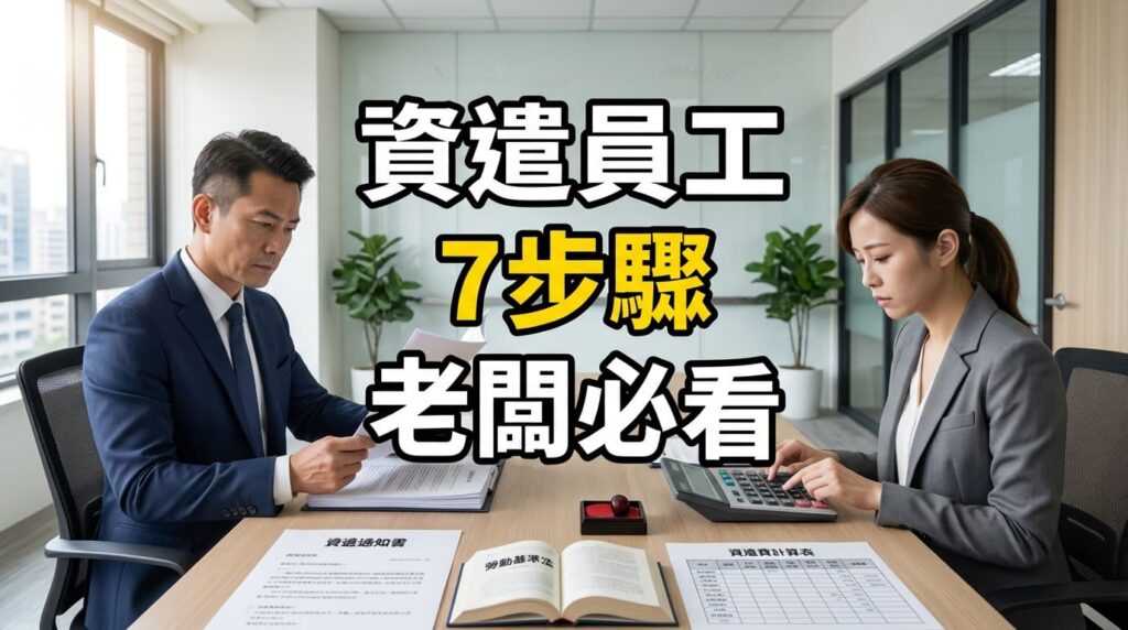 資遣員工注意事項有7步驟！我總結700場調解告訴你真相-H133
