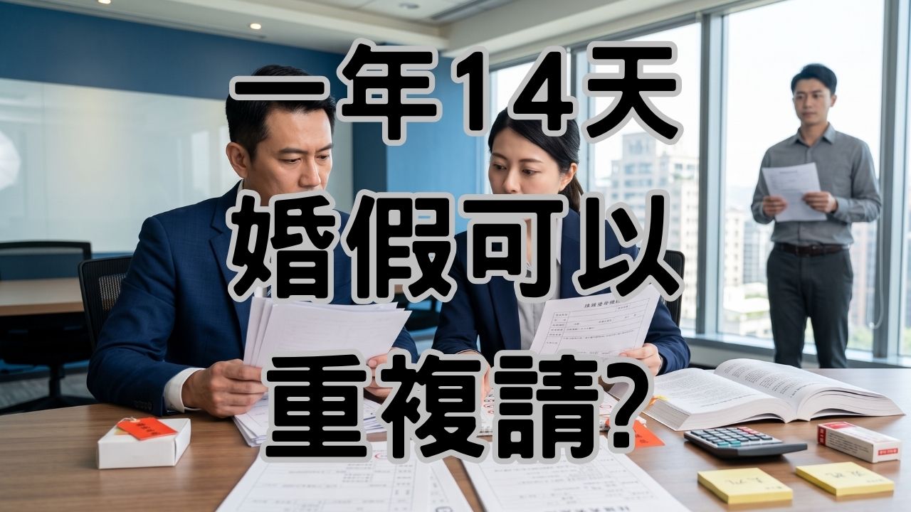 老闆與人資主管查核員工短期內反覆結婚、離婚及申請婚假的資料，評估是否涉及權利濫用。